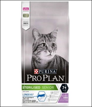 Pro Plan 7+ Kısırlaştırılmış Hindili Yaşlı Kedi Maması 1,5 Kg